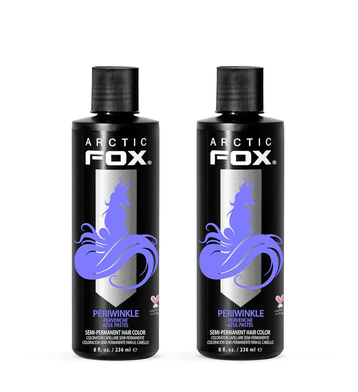 ARCTIC FOX Vegan Semi-Permanent Hair Color Dye | AURORA KISS 5.6 Fl Oz (2-Pack)
