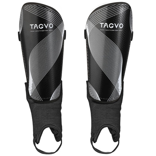 TAGVO Soccer Shin Guards for Kids Youth - Protective Soccer Equipment for Boys Girls - Adults Men Women Soccer Shin Guards - Soccer Shin Pads for Kids 3-16 Years Old Girls Boys, High Impact Resistant