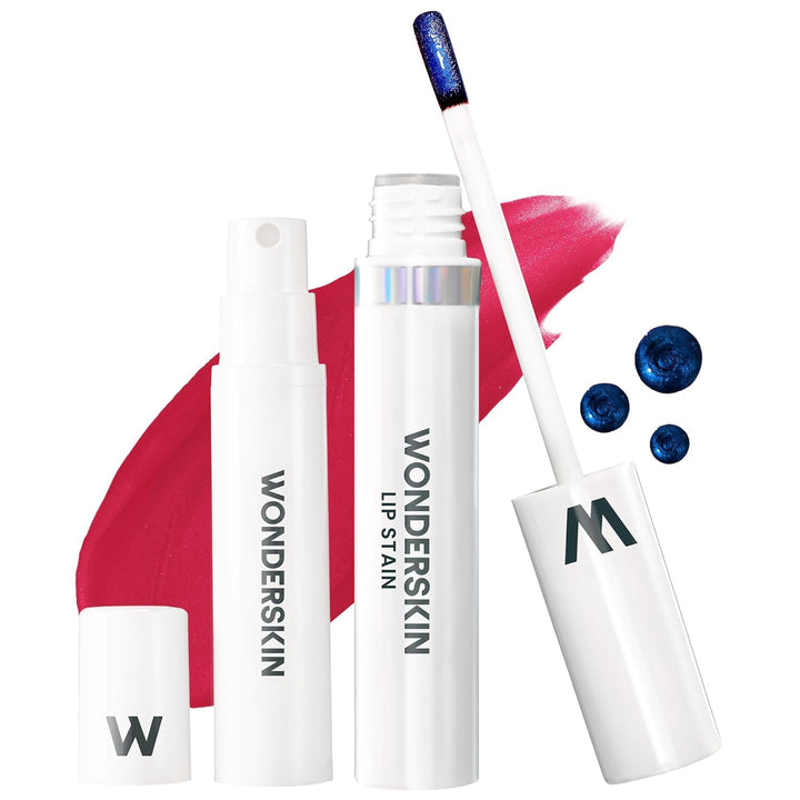 Wonderskin Wonder Blading Lip Stain Masque | Waterproof Pink Tint – Long-Lasting Matte Finish