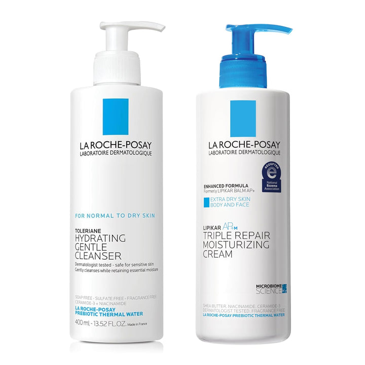 La Roche-Posay Lipikar AP+ Moisturizing Cream | Shea Butter & Niacinamide | For Dry, Sensitive Skin