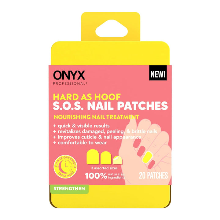 Onyx Hard As Hoof Nail Strengthening Cream | Unscented | 1 Oz - Strengthens & Conditions Nails