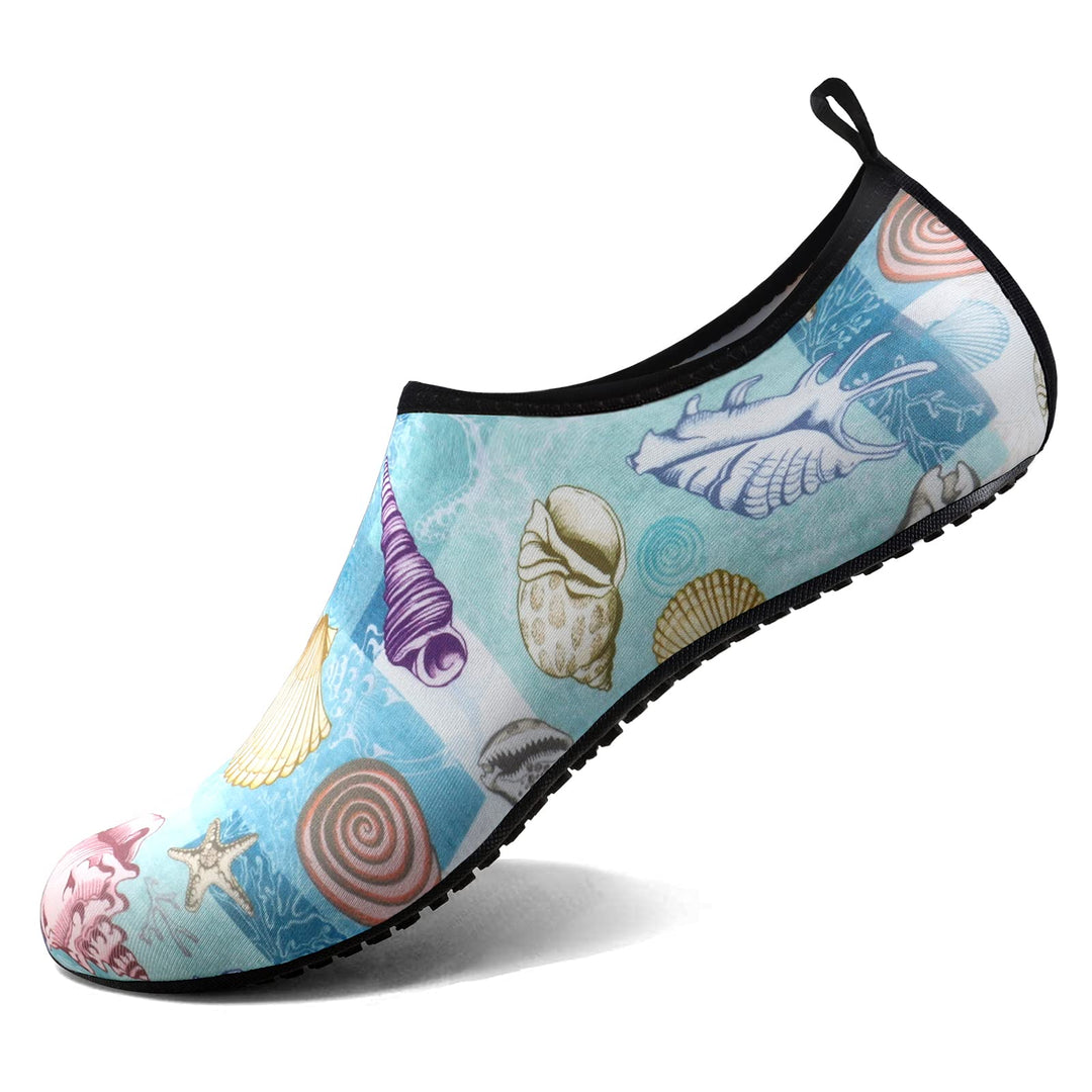 Water Shoes Quick-Dry Aqua Socks Thicker Sole Swim Beach Yoga Wear Sport Camping Accessories Gear Pool Park for Women Men Adult