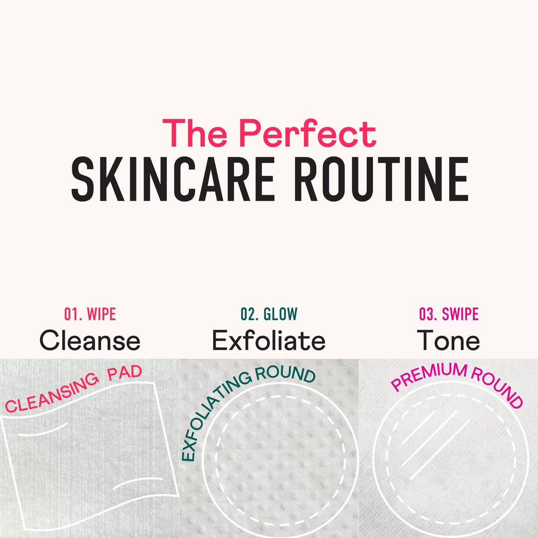 Swisspers Premium Cotton Rounds – 100 Count (Pack of 3) - 100% Pure Cotton - Soft, Absorbent, Hypoallergenic Pads for Makeup Removal, Skincare, Baby Care and Facial Cleansing - Lint Free