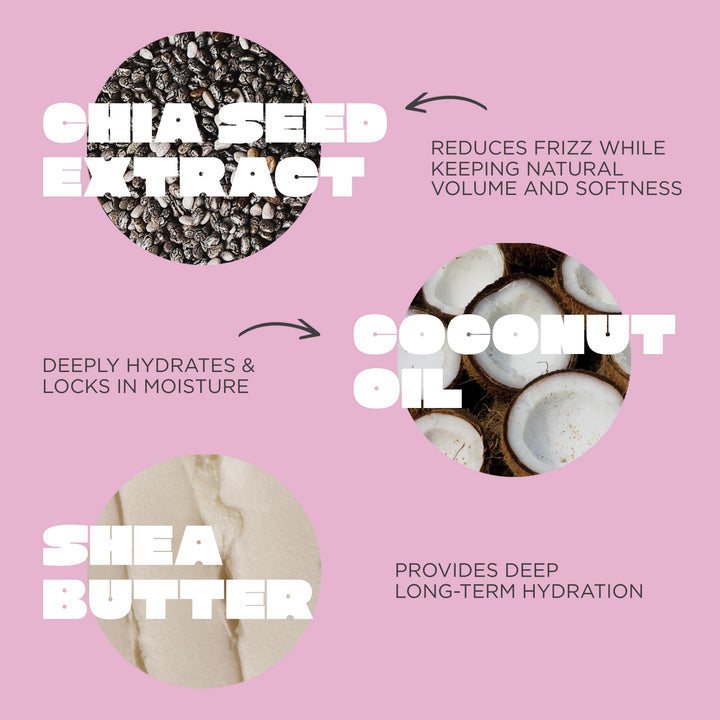 Cake Beauty Gel-to-Foam Styler, The Curl Friend – Volumizing & High Hold Gel to Foam - Flake Free Frizz Control - Infused with Coconut Oil & Shea Butter - For Curly Hair- 6.8 fl oz./ 200 mL