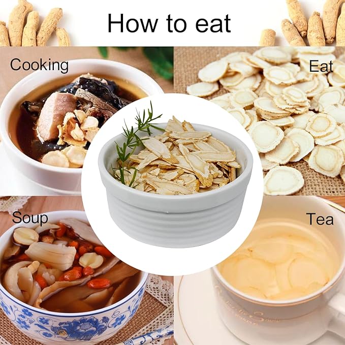 American Ginseng Slices from Wisconsin (Sliced Ginseng Root Wisconsin Grown!Most People Use It to Make Ginseng Tea! Good for Health! 多年生長 大切片 花旗參/西洋參-in Box (Large 8oz/Box-O)