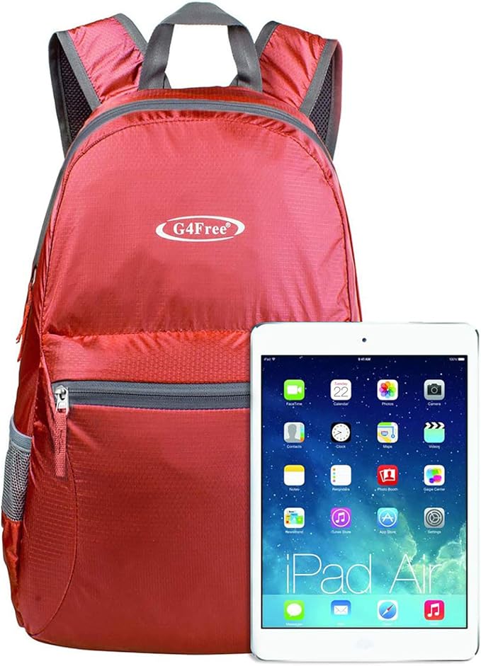 G4Free 20L Lightweight Packable Backpack Travel Hiking Daypack Foldable Backpack for Men Women