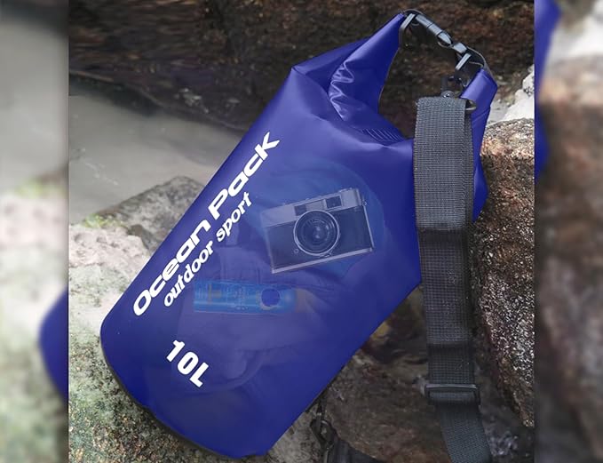 2 Pcs Waterproof Dry Box for Boat Junction Box 9.3 x 7.1 x 1.9 Inches,large,watertight Storage Protective Case for Mobile Phones Wallets Camping Hiking Boating, Black