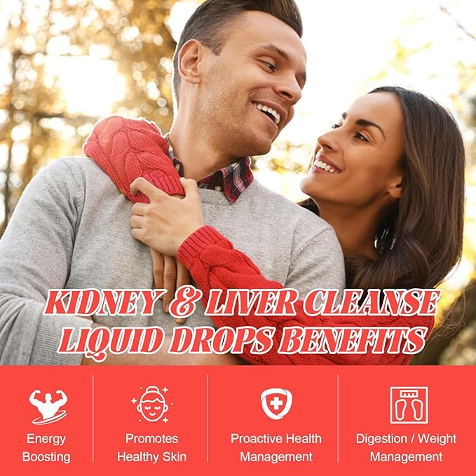 Kidney and Liver Cleanse Drops + Sugar Free Apple Cider Vinegar Gummies
