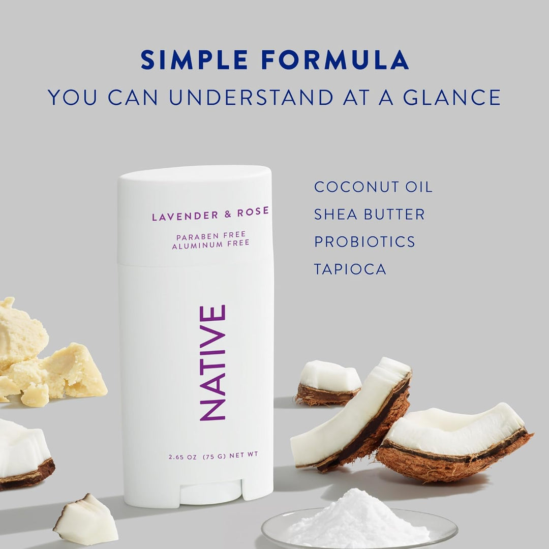 Native Deodorant | Aluminum-Free, 72-Hour Odor Control | Honey & White Oak