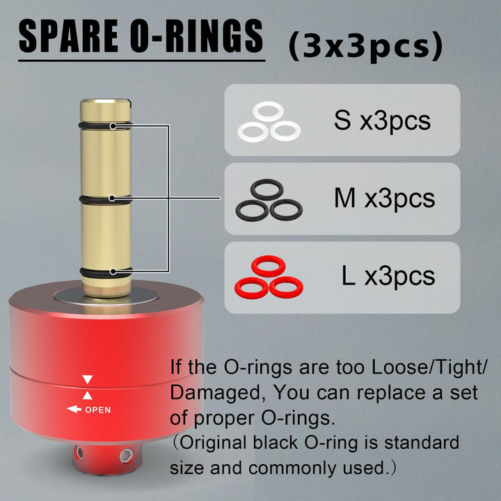 Angeebin Advanced Laser Training Cartridge and Boresighter Two-in-One Dual-Purpose for 9mm/.357/.38spl to Boresighter and Dry Fire Practice