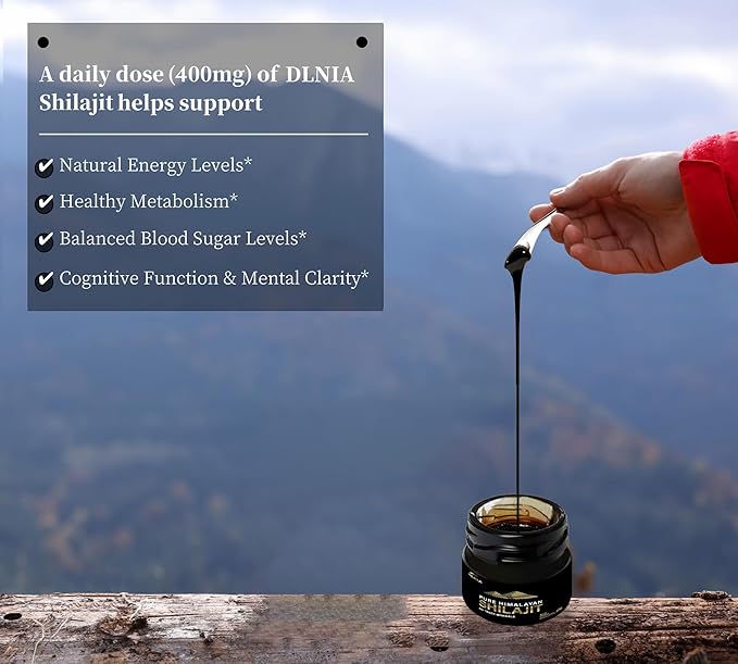 Shilajit Pure Himalayan Organic Shilajit Resin Supplement- Gold+ Grade with 85+ Trace Minerals with 75% Fulvic Acid, Overall Energy & Immune Support (50 Gram (Pack of 1))