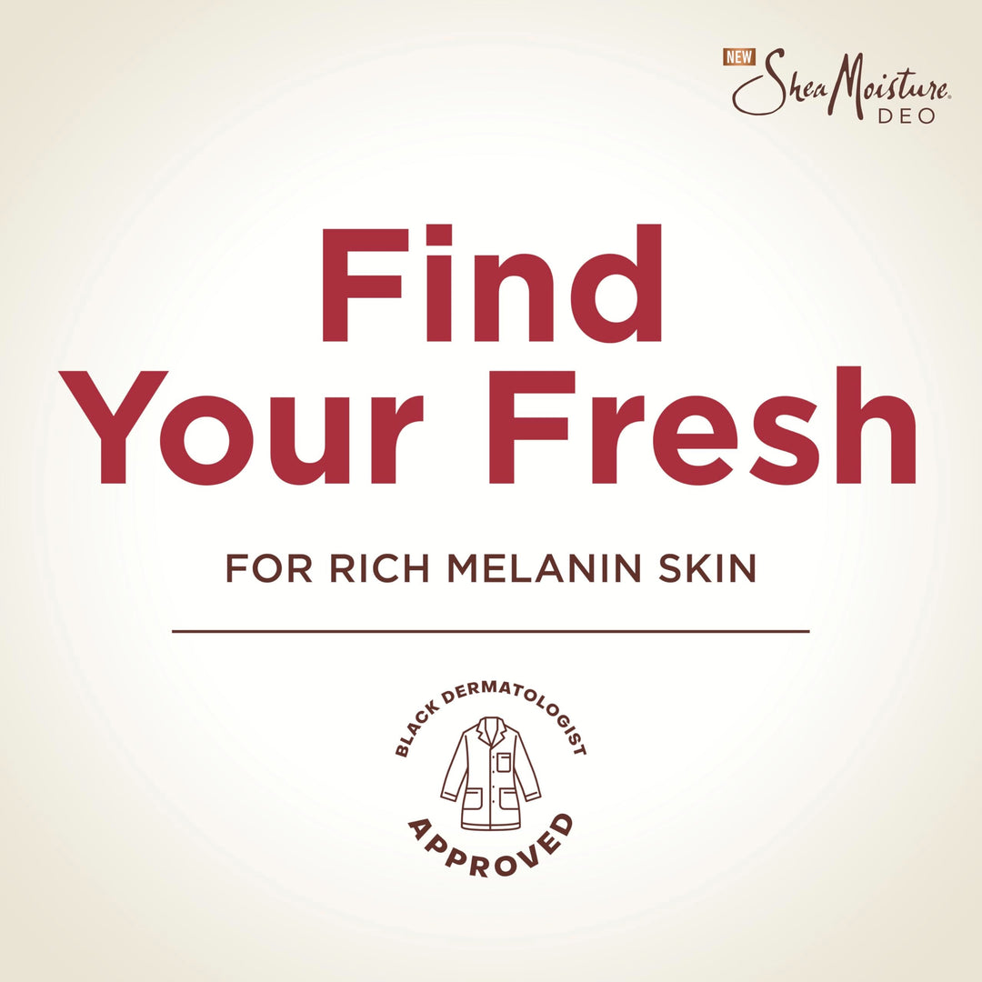 Shea Moisture Deodorant Stick 72h Odor Control Coconut & Hibiscus Fresh Aluminum Free 2.6 oz