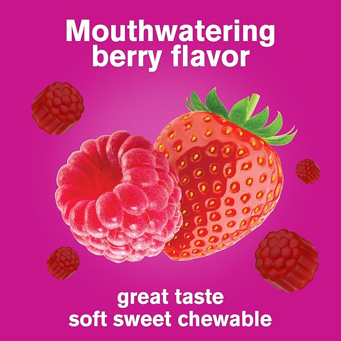 Melatonin Gummies 20mg | Sleep Support | Maximum Strength Melatonin 20mg Gummies for Adults | Fast Dissolved | Great Berry Flavor | 60 Count | Vegan, Non GMO