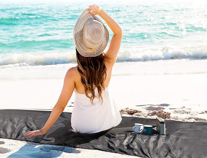 REDCAMP Ultralight Tent Footprint, PU 2000 Waterproof Camping Tent Tarp with Drawstring Carrying Bag, Waterproof Camping Tarp for Outdoor Hiking Camping