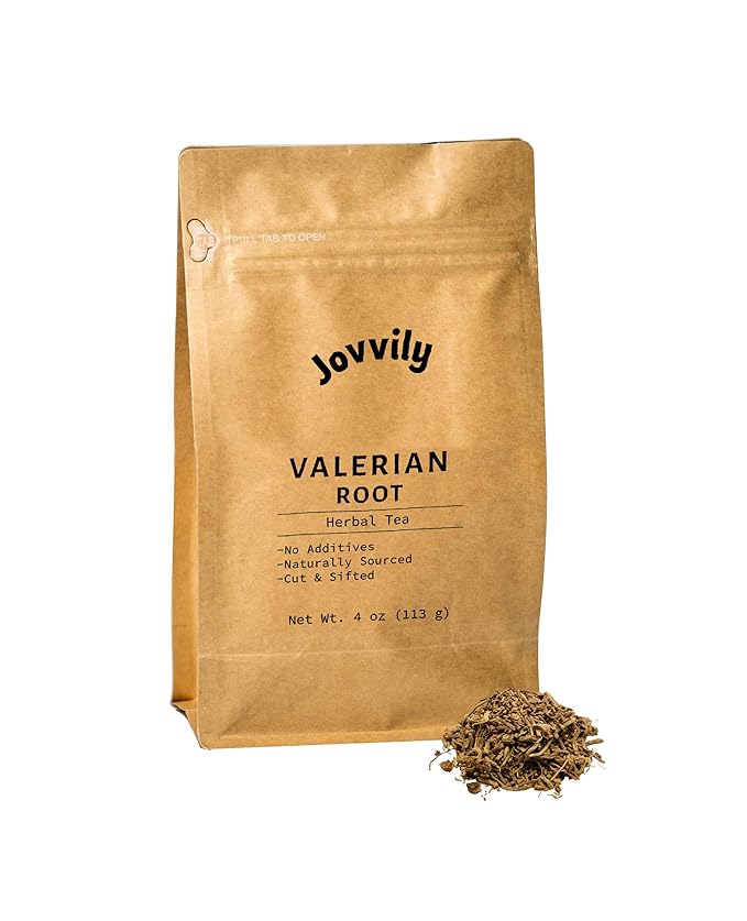 Valerian Root (4 oz) Cut & Sifted Herbal Tea, No Fillers Or Additives