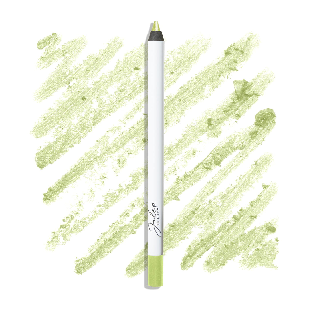 Julep When Pencil Met Gel Sharpenable Multi-Use Longwear Eyeliner Pencil - Green Tea Shimmer - Transfer-Proof - High Performance