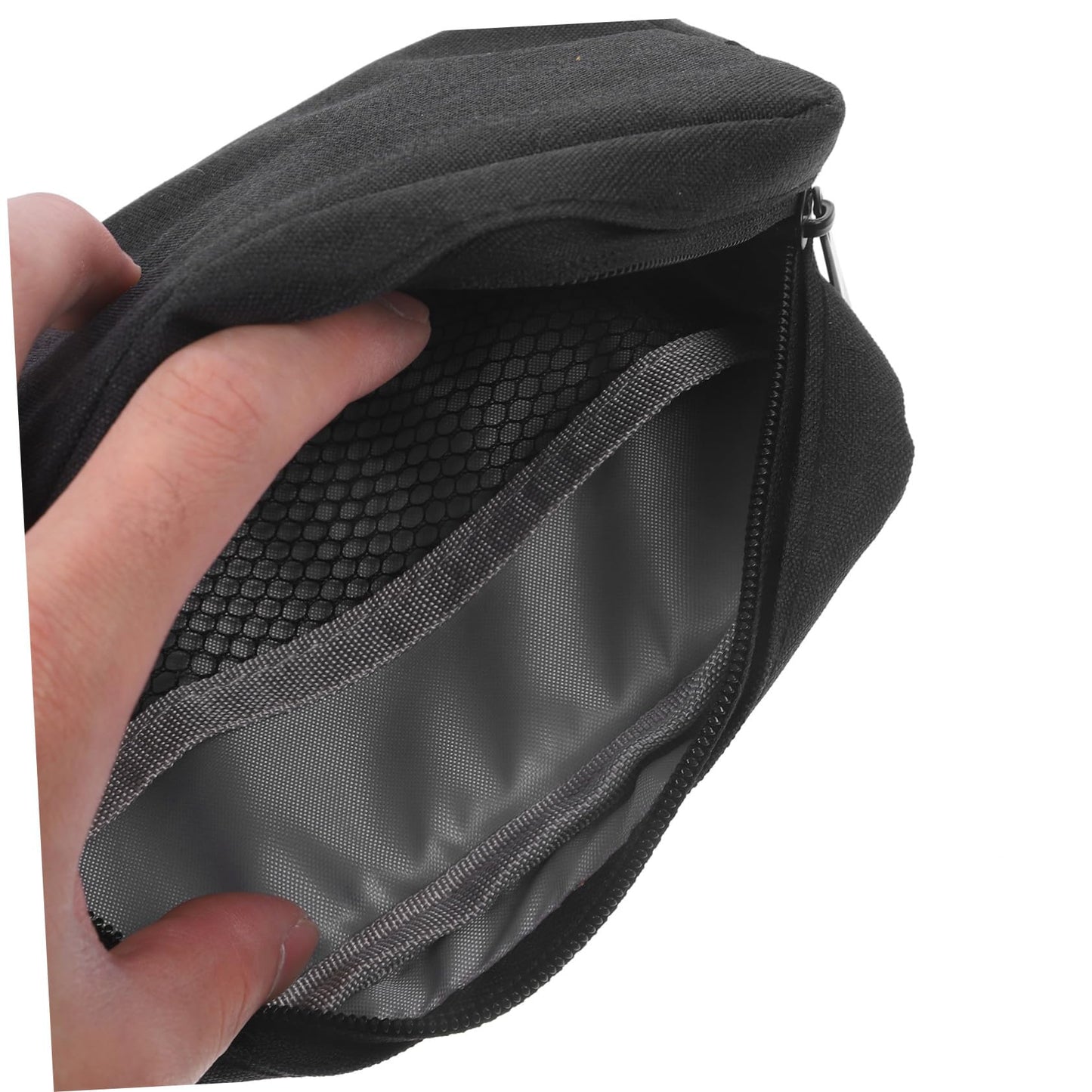 CTIRCHIU Portable Digital Accessories Organizer Bag Compact Travel Electronics Case with Storage Sleek Gray Cosmetic Pouch for Men and Women Lightweight Cable and Gadget Carrying Case