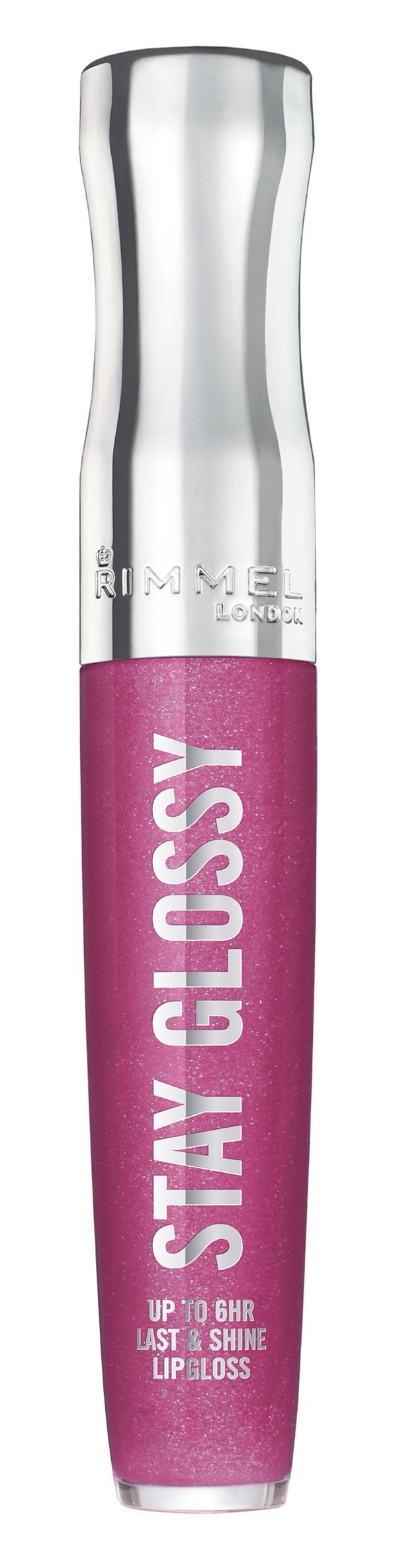 Rimmel Stay Glossy Lipgloss, Savoy Plum, 0.18 Fl Oz (Pack Of 1)