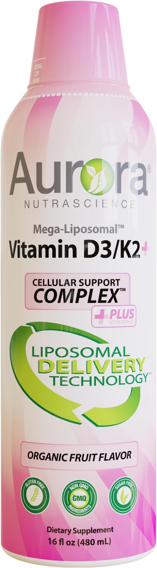 Aurora Nutrascience Mega-Liposomal Vitamin D3/K2 & Ultra Liposomal Biotin Bundle