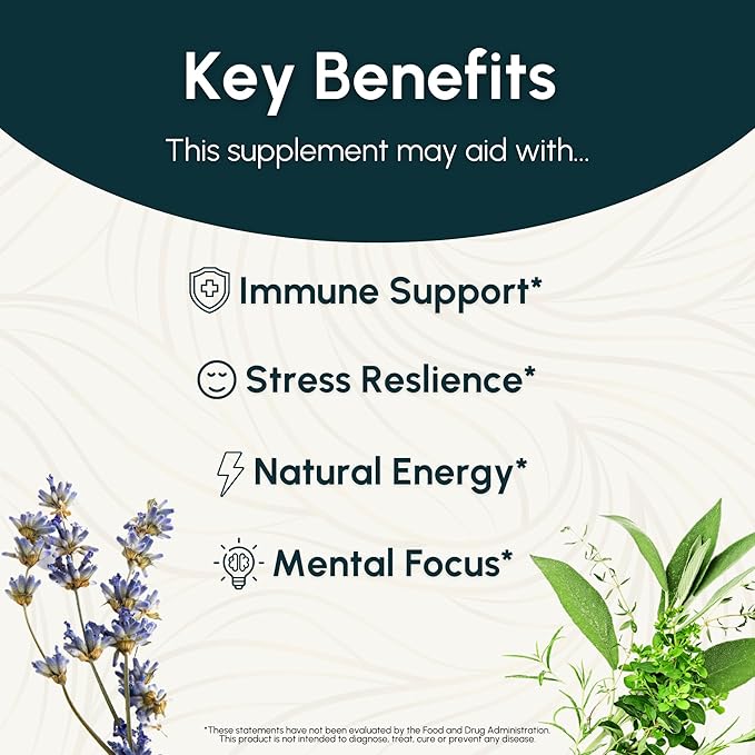 Mushroom Champion Tincture - Metabolic Support, Immune Support, Respiratory Support, Adaptogen Blend, Tonic Formula, Reishi, Maitake, Herbal Supplement - 2 Fl Oz