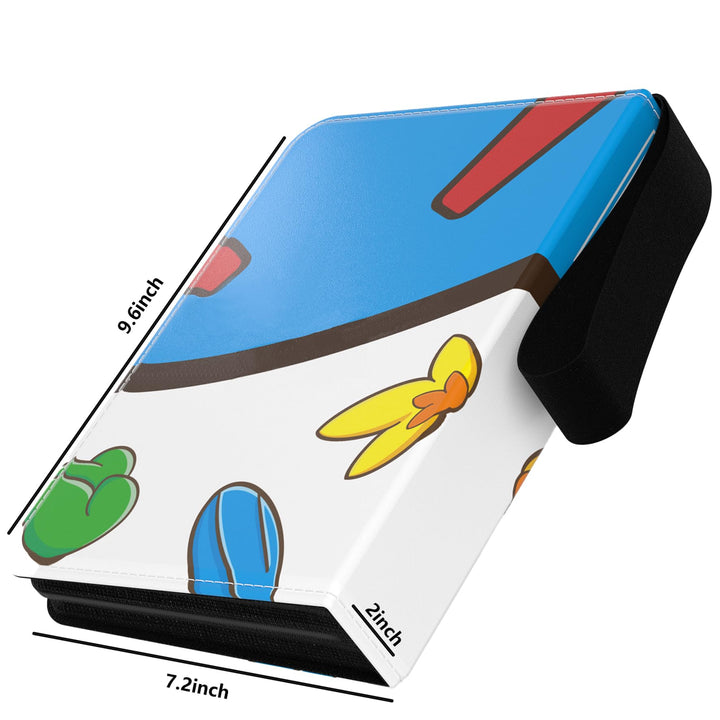 Card Binder 4-Pocket, 440 Pockets Card Holder Album with 55 Sleeves Blue