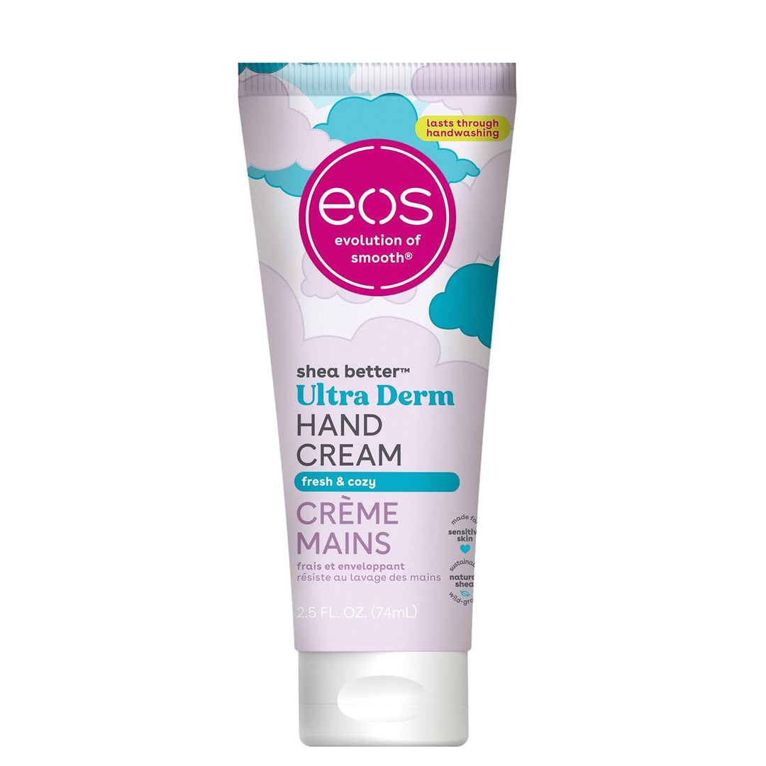 EOS Shea Better Hand Cream – Coconut Lotion for Instant Hydration | 2.5 oz (Pack of 2)