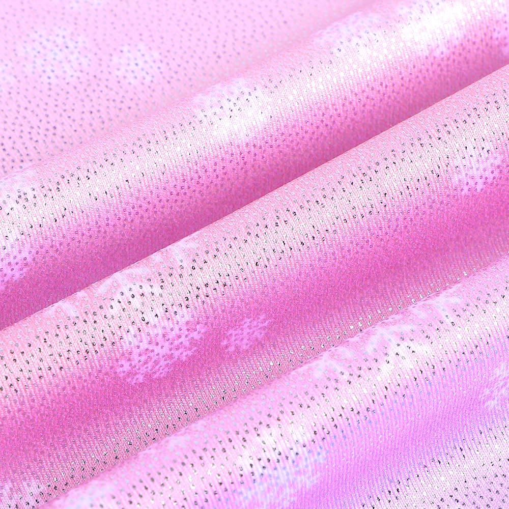 DAXIANG Gymnastics Leotards for Girls Leotard for Girls Gymnastics Outfit Shorts Dance Unitard Biketards Hot Blue Pink Stars
