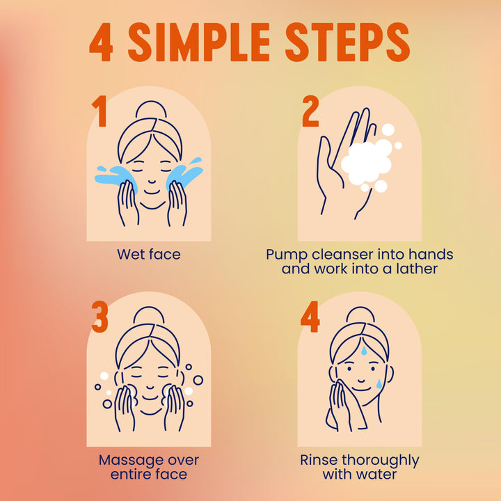 Biore Clear & Breathable Cooling Cleanser with Witch Hazel, Acne Treatment for Face, Face Scrub for Oily Skin, Salicylic Acid Cleanser, 6.77 Oz