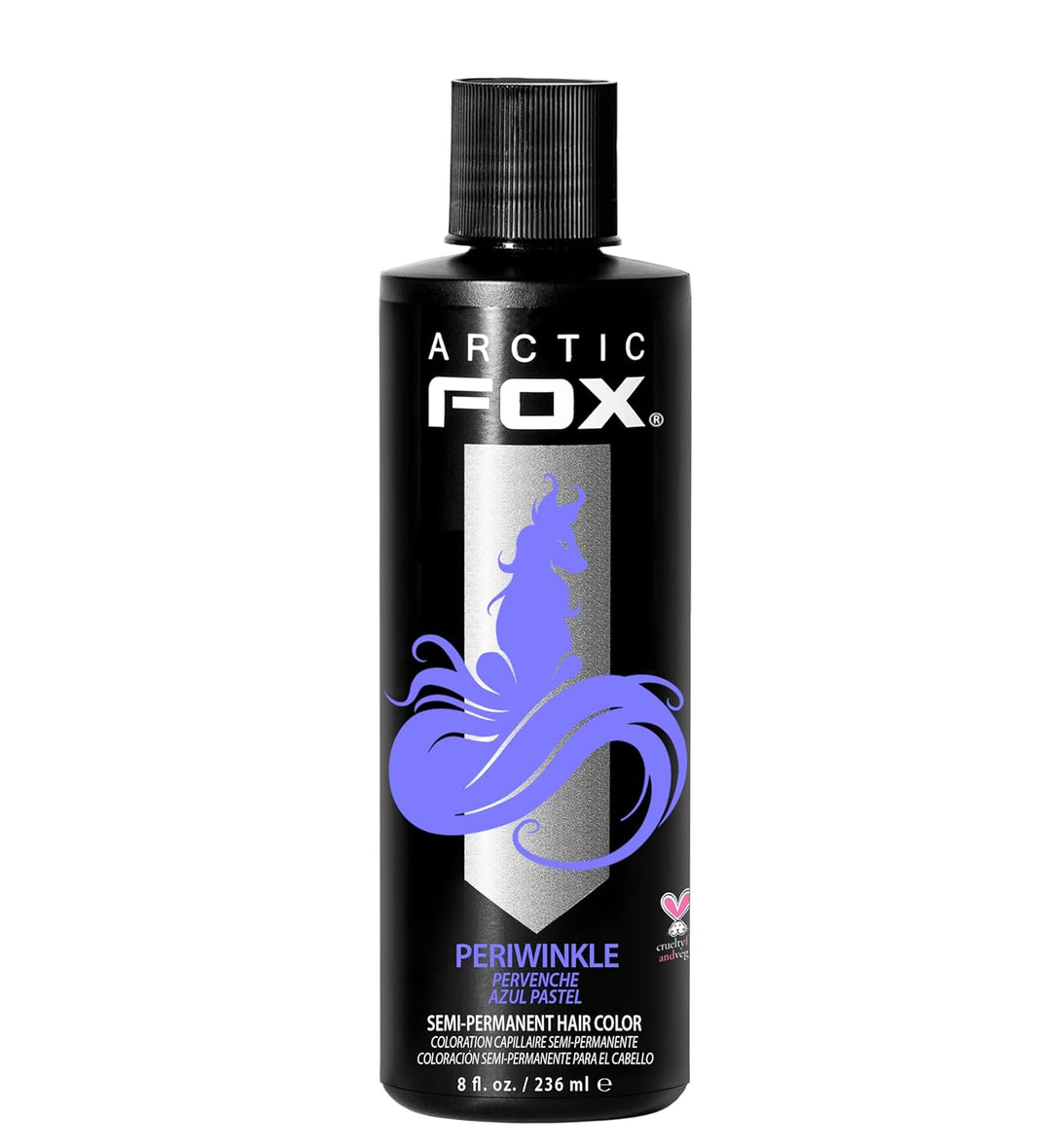 ARCTIC FOX Vegan Semi-Permanent Hair Color Dye | AURORA KISS 5.6 Fl Oz (2-Pack)