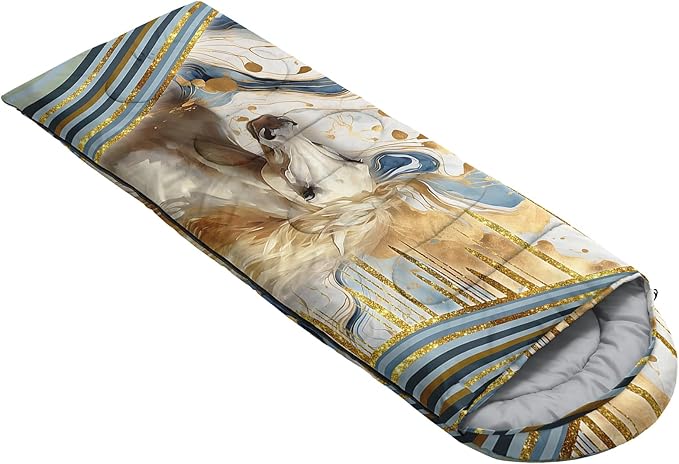 AILONEN Boys Sports Camping Sleeping Bags,Lightweight & Waterproof,3 Season Warm & Cool Weather,Black Player Basketball Sleeping Bags for Kids Adults,Travelling,Outdoors