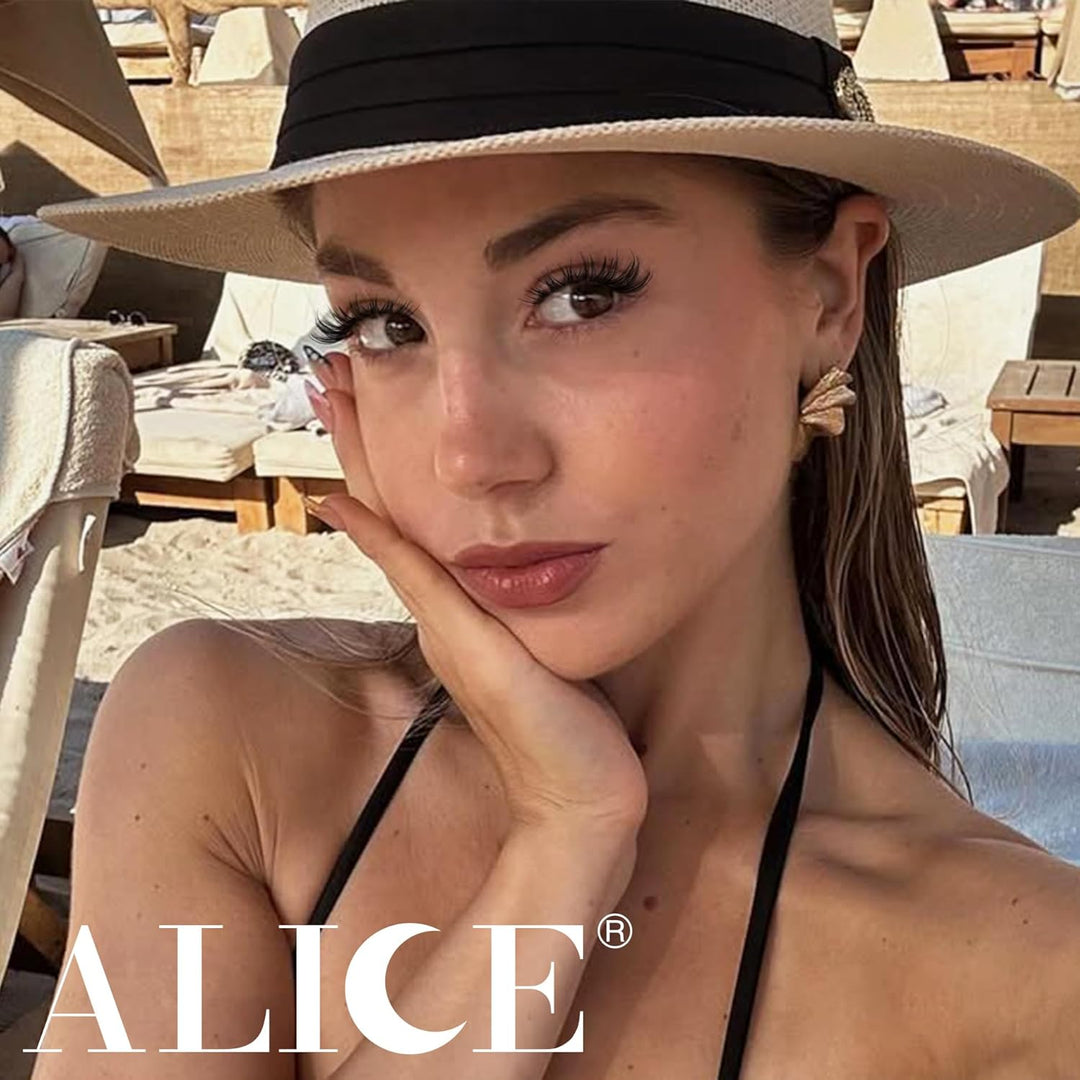 ALICE DIY Natural Lash Clusters | Wispy Anime Cat Eye | 10-16mm, 144 Pcs