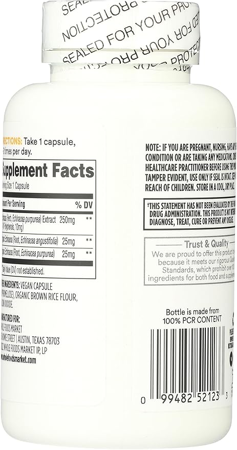 365 by Whole Foods Market Echinacea, 120 CT