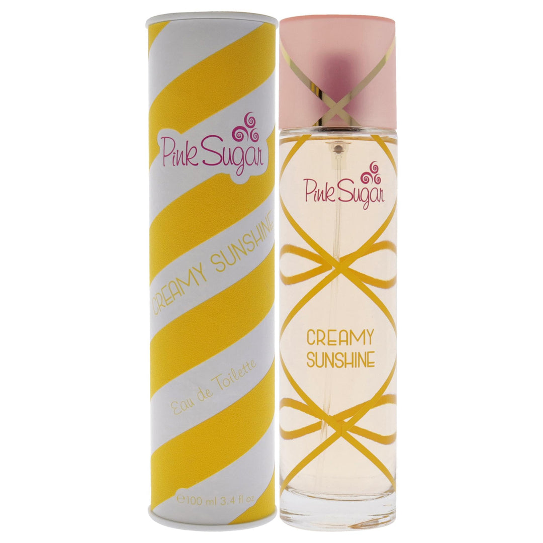 Pink Sugar Creamy Sunshine Eau de Toilette Perfume for Women, 3.4 Fl. Oz.