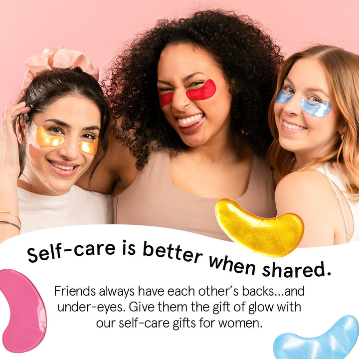 Under Eye Mask | Reduce Dark Circles & Puffiness | Vegan Gel Patches for Women