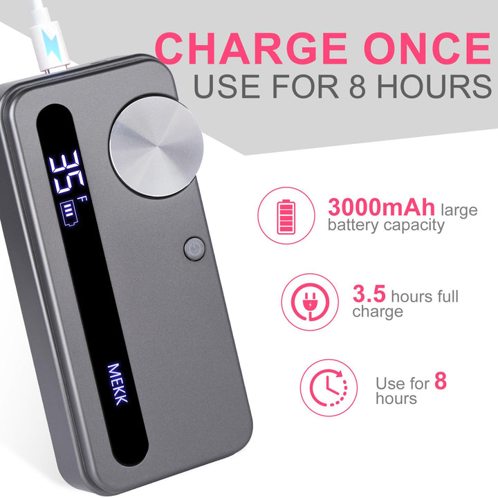 MEKK Electric Nail Drill Professional,35000RPM Cordless Electric Nail File with 12PCS Bits,Anti-Shaking Rechargeable E File Kit for Acrylic Nails,Home & Salon(Sliver)