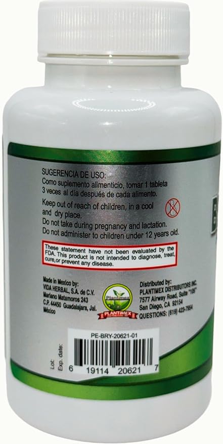 Berberina (Berberine) from Berberry Extract - 90 Tablets (700 mg) Dietary Supplement - Magnesium Stearate, Maltodextrin,