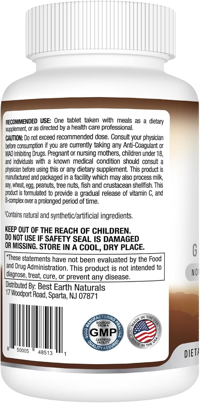 Best Earth Naturals Beard Growth Formula for Men Vitamins, Nutrients, Biotin, Saw Palmetto, and PABA for Facial Hair Growth 30 Count