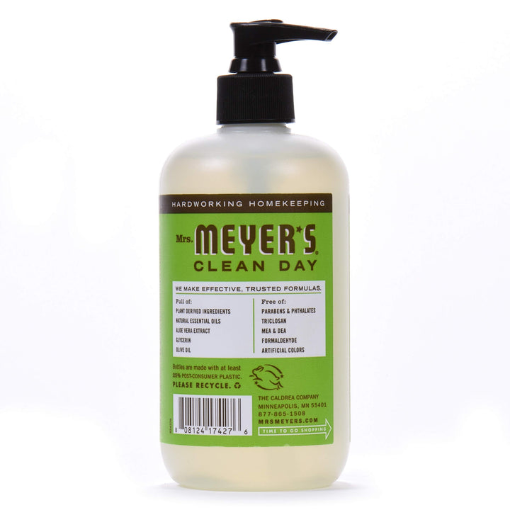 MRS. MEYER'S CLEAN DAY Hand Soap, Made with Essential Oils, Biodegradable Formula, Apple, 12.5 Fl. Oz