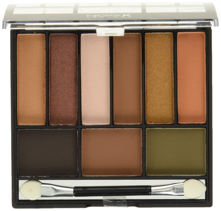 NICKA K Perfect 9 Nude Eyeshadow Palette Set