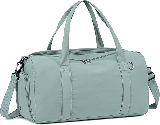 BLUBOON Duffle Bag Girls Kids Cute Gym Bag with Shoes Compartment & Wet Separation Waterproof Sports Overnight Travel Bag