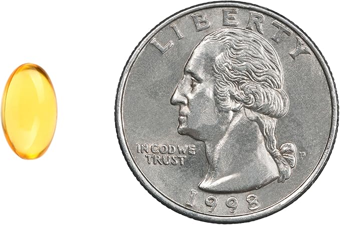 Amazon Basics Vitamin D3 125 mcg, 60 Softgels (1 per Serving), Gluten Free (Pack of 2)