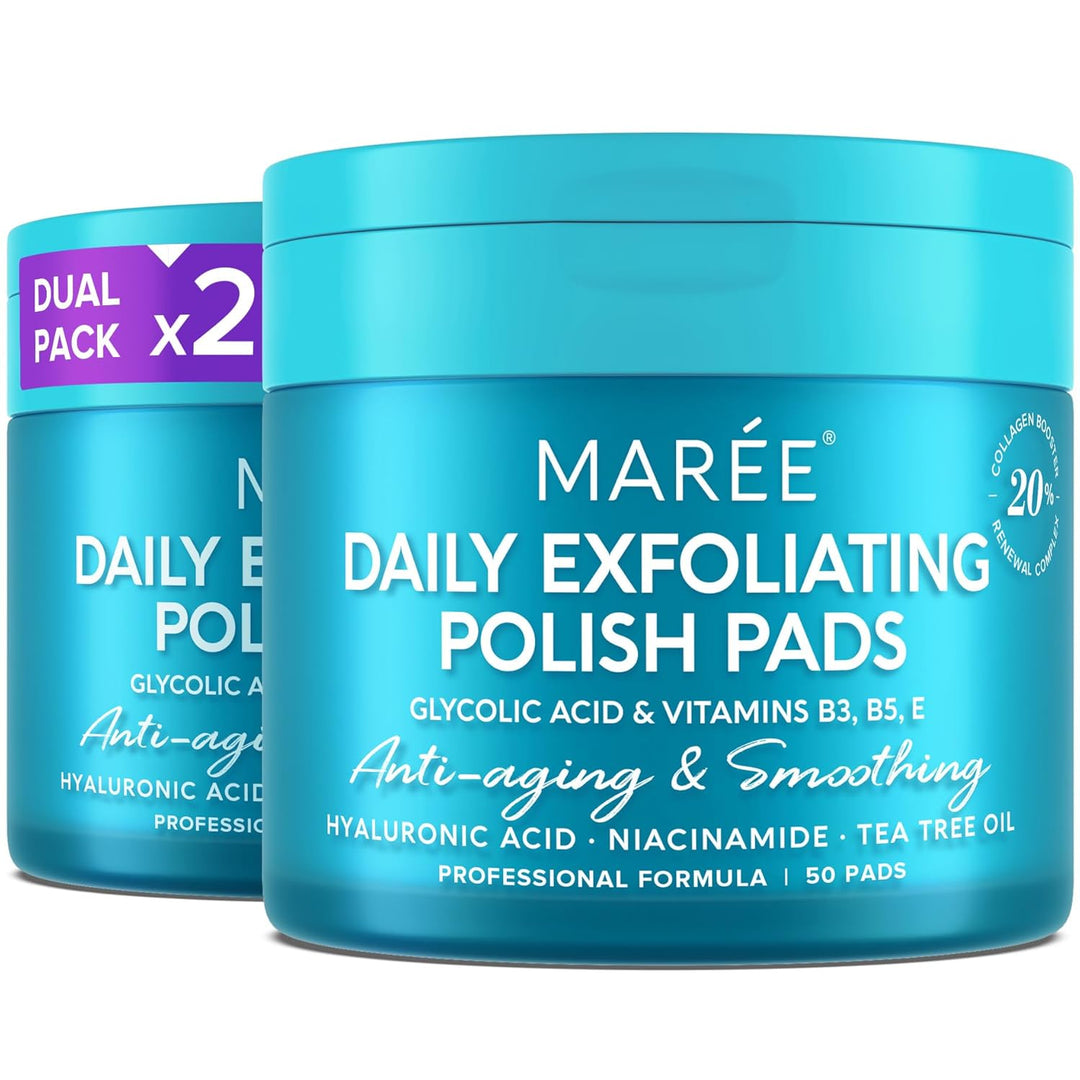 Collagen Toner Pads with Retinol | Hydrating Anti-Aging Wipes for Skin