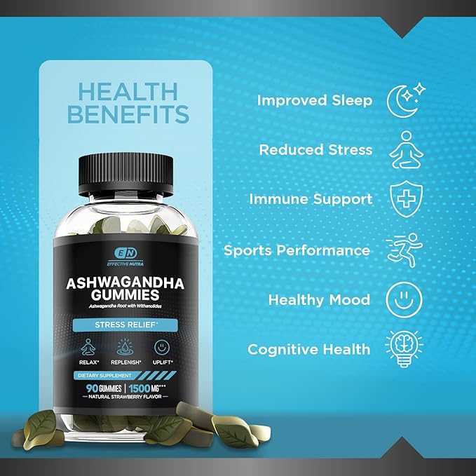 Ashwagandha Gummies & Saffron Gummies