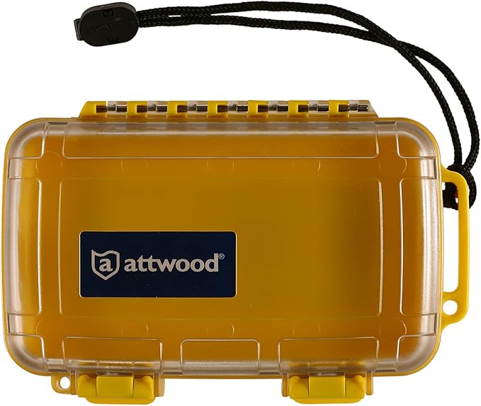 attwood Waterproof Dry Bag or Case - Roll Top Waterproof Backpack Sack or Case Keeps Gear Dry for Kayaking, Swimming, Rafting, Boating, Hiking, Camping and Fishing