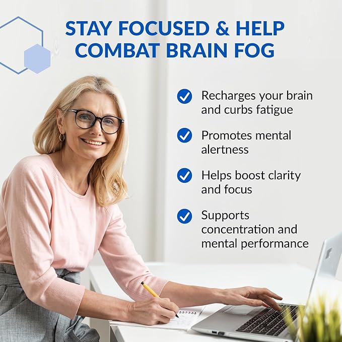 BioTrust Brain Bright – Daily Nootropic Boost for Focus, Concentration, Mental Clarity – Caffeine Free Nootropics Brain Support Supplement – Thai Ginger, Ginkgo, Folate, L-Theanine – 30 Servings