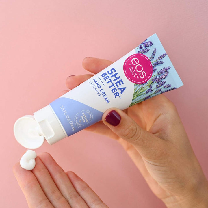 EOS Shea Better Hand Cream – Coconut Lotion for Instant Hydration | 2.5 oz (Pack of 2)