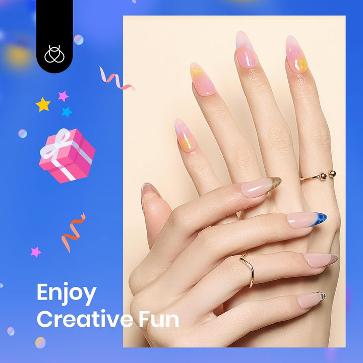 Beetles Gel Nail Polish Set | 3PCS 15ML | Long-Lasting Shine & Marble Effect