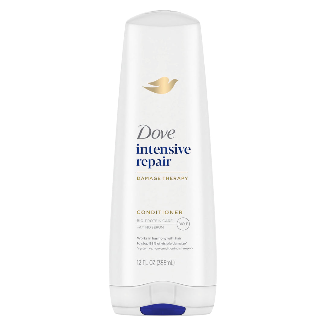 Dove Damage Therapy Conditioner Intensive Repair For Damaged Hair Conditioner With Bio-Protein Care 12 Fl Oz
