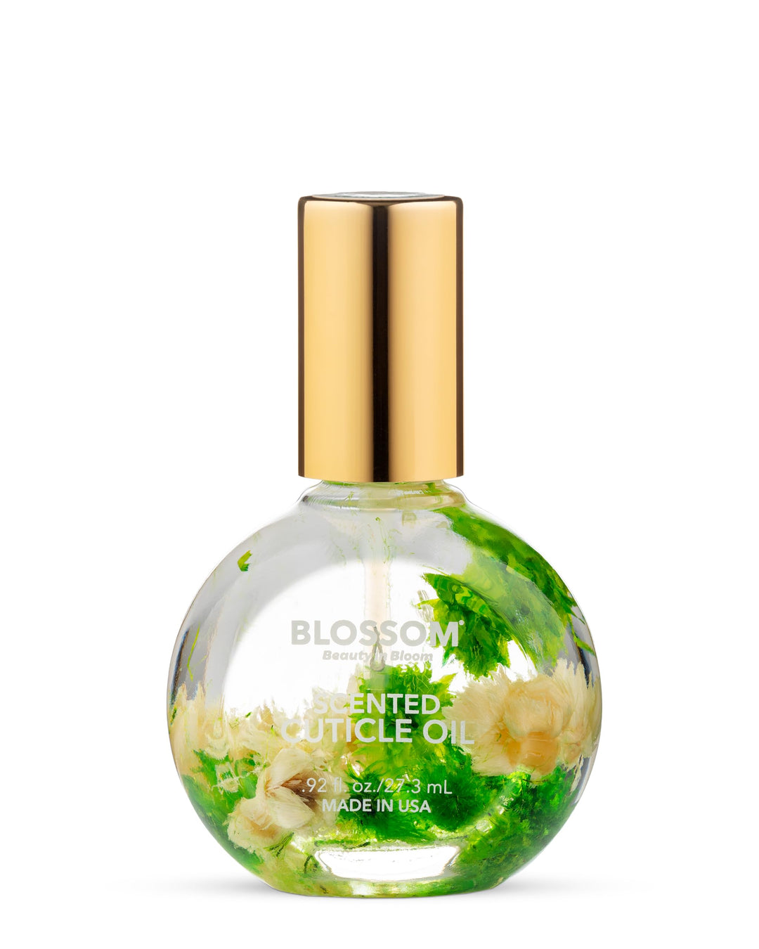 Blossom Hydrating, Moisturizing, Strengthening, Scented Cuticle Oil, Infused With Real Flowers, Made In Usa, 0.92 Fl. Oz, Lemon