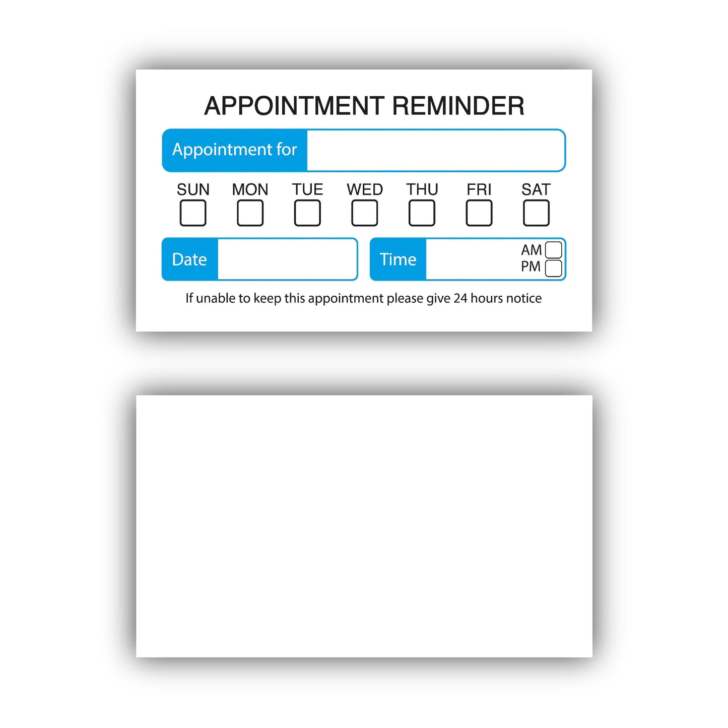 100PCS Appointment Cards 5x9 CM Appointment Reminder Cards for Hairdressing, Nail Arts, Doctors, Dental Office, Veterinary, Massage Therapist, Grooming, Beauty Salon Etc. (100)